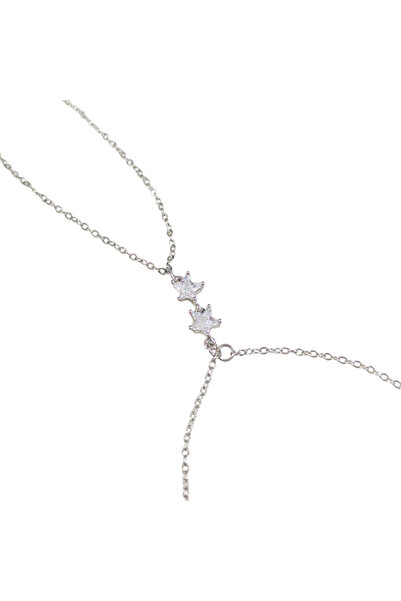 Güler Yüzlü Silver Steel Star Shammeran White