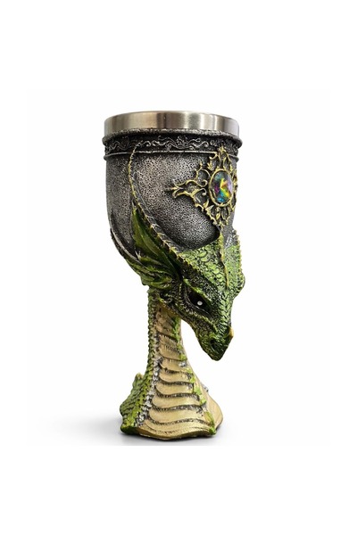 CAVAŞ sun hat Dragon Design 3D Embossed Steel Goblet Cup Product Dimensions; ...