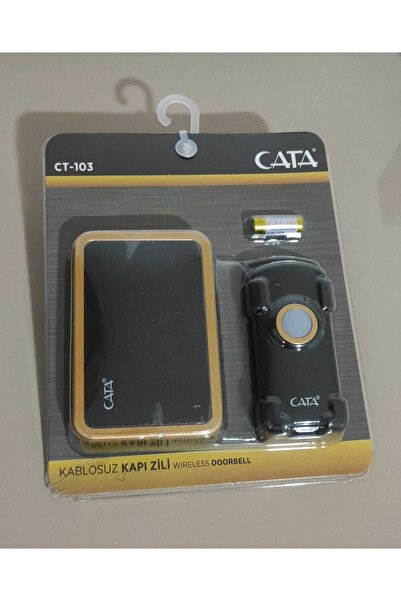 Cata Ct-103 Uzaktan Kumandalı Zil SİYAH