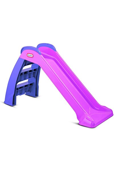 Little Tikes زحليقة أولى للأطفال، زحليقة قابلة للطي بخطوتين، تعزز اللياقة الب...