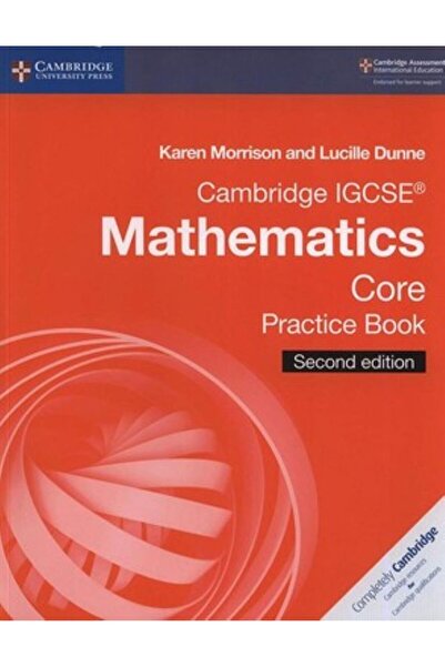 Cambridge كتاب ممارسة الرياضيات الأساسي لـ IGCSE