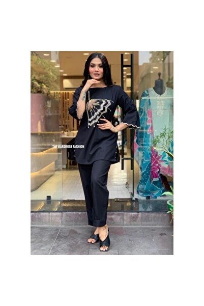Hint Modam Indian Embroidered Double Set