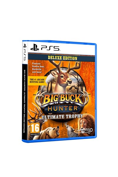 Gamemill PS5 Big Buck Hunter Ultimate Trophy ( Deluxe Edition ) Jelatinli Kut...