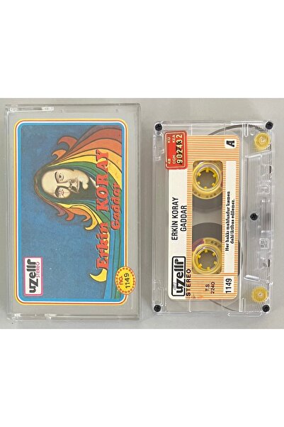 Uzelli Müzik Erkin Koray Gaddar Cassette (Kağıt Baskı Uzelli 1149)