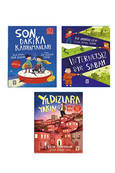 Timaş Çocuk مجموعة القراءة للصفوف 4-5-6-7. مجموعة من 3 كتب: الأبطال في تلك ال...