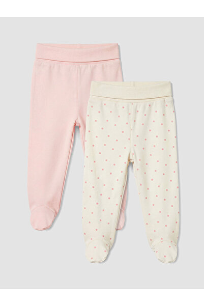 LC Waikiki Nevavm Farkıyla Baby Girl Pants 2-Pack