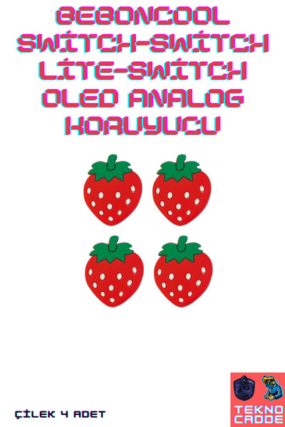 beboncool Switch/Switch Lite/Switch OLED Analog Koruyucu Silikon PAD