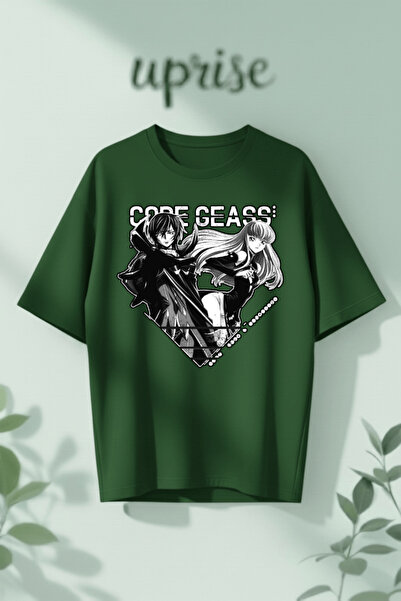 Vordevia Code Geass Printed Cotton Oversize T-Shirt