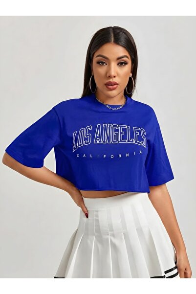 DM DOLCE MORE ΛΟΣ ΑΝΤΖΕΛΕΣ ΤΥΠΩΜΕΝΟ ΚΡΟΠ ΤΙΣΟΥΡΤ 3UT1