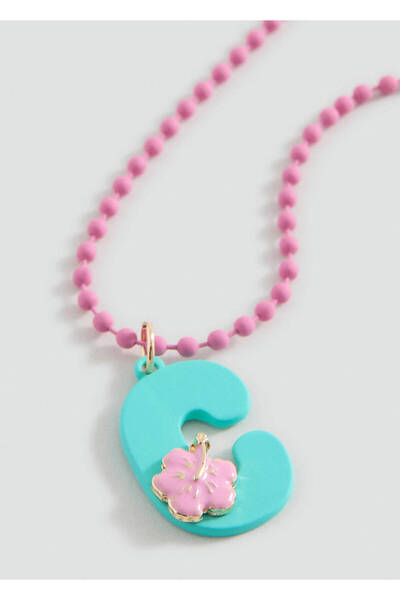 MANGO Kids Sallantılı harf kolye