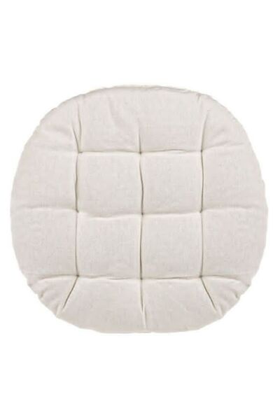 OEM Round Ecru Cushion for Chair Ø38 x 5 cm