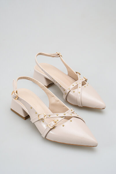 SENASTİL S150 Γυναικεία παπούτσια μοντέλου slingback με χιαστί λουράκια, ανοι...