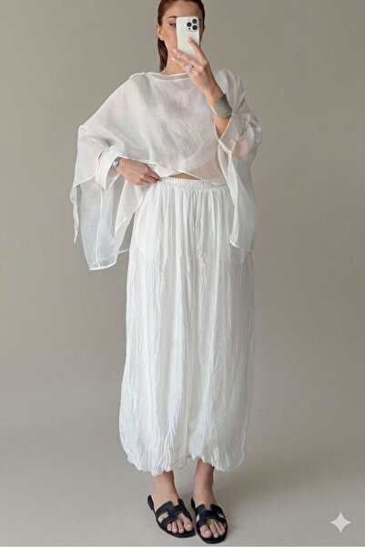 Suziş ΣΕΤ ΜΠΛΟΥΖΑΚΙ ΠΕΛΕΡΝ ΚΑΙ ΠΑΝΤΕΛΟΝΙ ΜΕ ΣΚΑΣΜΕΝΟ ΣΧΕΔΙΟ TK5026