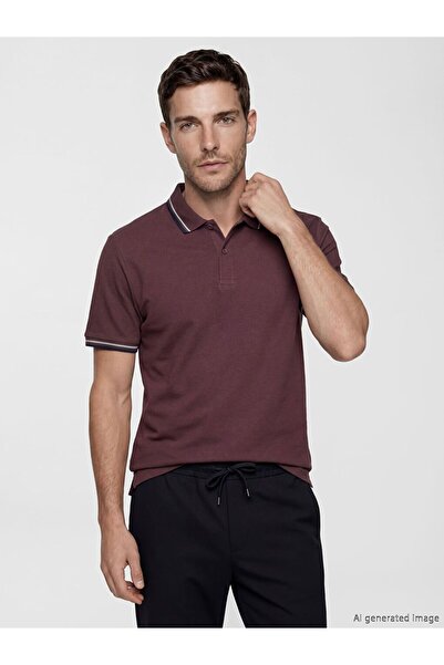 LC Waikiki Ανδρικό T-Shirt LCWAIKIKI Classic Polo Neck Pique