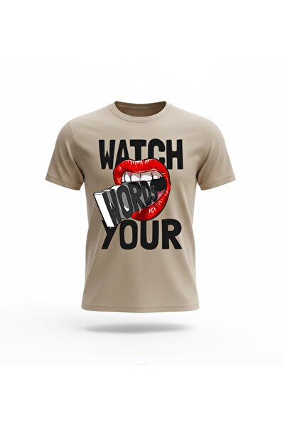 URBANTRENDSTORE Unisex Love Lip Themed Oversize Fit Comfortable Wide Loose T-...