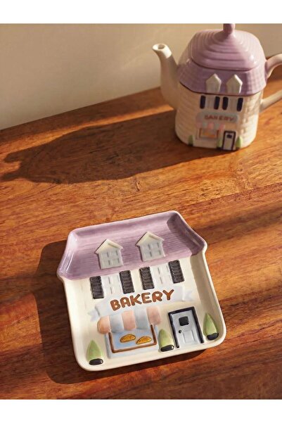 LC Waikiki Κεραμικό μπολ με ανάμεικτες φιγούρες σπιτιών (S6)