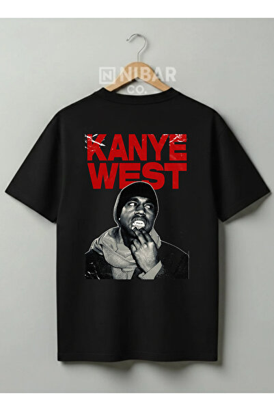 Grafftee Clothing Unisex Kanye West Special Design Premium 100% βαμβακερό μπλ...