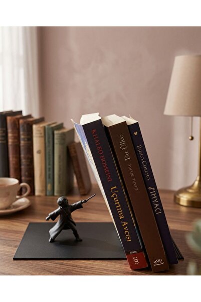 Fethiye 3D Studio Harry Potter Figürlü Dekoratif Kitap Tutucu & Kitap Desteği
