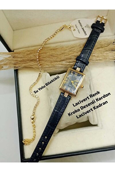 Brality تصميم عتيق جديد للموسم الجديد بعلبة ذهبية - قرص باللون الأزرق الداكن ...