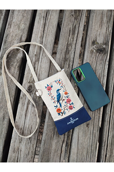 JANJAN Τσάντα τηλεφώνου με λουράκι, Πορτοφόλι με λουράκι, Τσάντα τηλεφώνου απ...