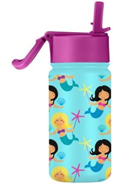 SOLARA 450ml Kids Water Bottle, Steel Insulated Sipper Bottle for Kids, Water...
