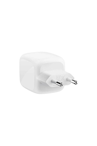Belkin 67 W Dual Gan USB-C Duvar Şarj Cihazı Beyaz