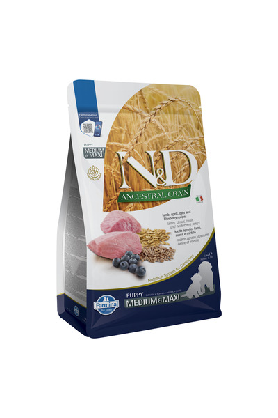 Farmina N&D Αγνώστικα Σιτηρά Αρχαίας Γονικής Προέλευσης, Αρνί, Σπέλτα & Βρώμη...