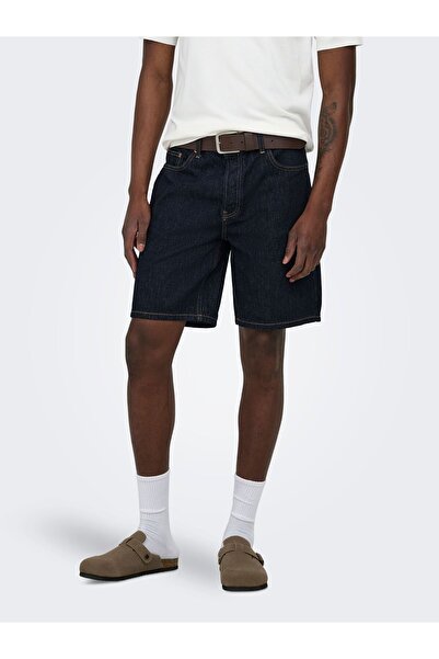 Only & Sons Jeans-Shorts ONSEDGE Mid Rise Gerade geschnitten Shorts