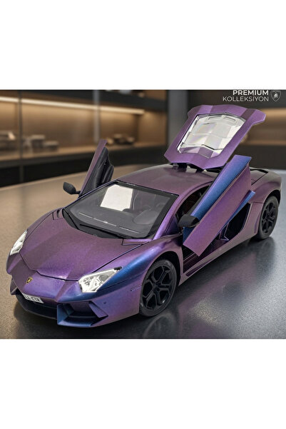 lunacs toys Şajlı Uzaktan Kumandalı Lamborghini Yarış Arabası - Kapıları Kuma...