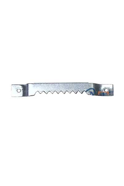 Marsilyan Serrated Crocodile Mouth Frame Hanger - Large, Zinc, 8X57Mm, 1 Piec...