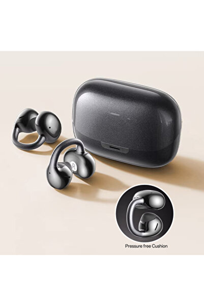 Choice3 02 Black OHAYO Open Ear Headphones, Clip on Earphones, Wireless Earbu...
