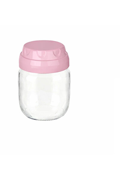 colezium 3 Pieces Vintage Decorative Glass Canisters 425ml - 14.3 oz