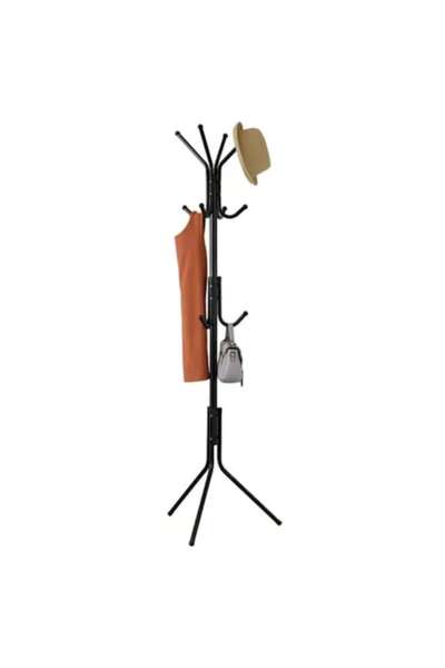 Trendily Κάθετη Κρεμάστρα Ρούχων για το Χολ, 12 Γάντζοι για Ρούχα και Αξεσουά...