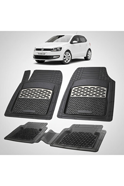 TEAMCAR Volkswagen Polo Mk5 6R 6C Χάτσμπακ 5-θυρο Συμβατά Πατάκια Δαπέδου 200...