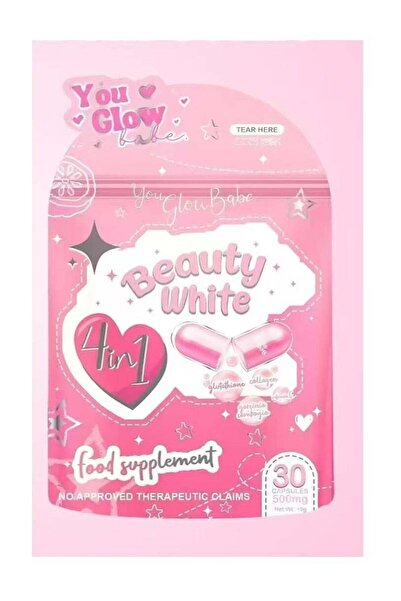 You Glow babe بيوتي وايت 4 في 1 مع الجلوتاثيون والكولاجين المتحلل والفيتامينا...