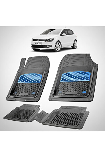 TEAMCAR Volkswagen Polo Mk5 6R 6C Χάτσμπακ 5-θυρο Συμβατά Πατάκια Δαπέδου 200...