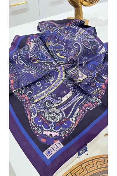 EB SCARF Φουλάρι ED από βισκόζη με σχέδιο λουλουδιών