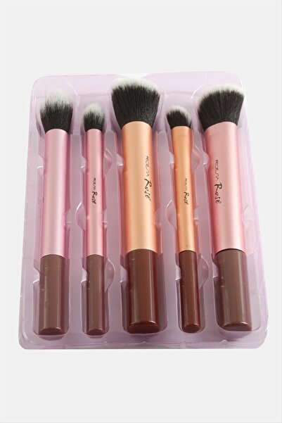 Generic Brand Markenio 5 Pcs Makeup (114226) Brush Set-Brown
