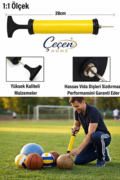 ÇEÇEN HOME (1 τεμάχιο) Αντλία μικρού μεγέθους, Αντλία φουσκώματος με εργονομι...