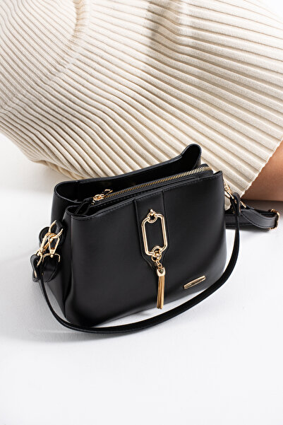 KIRASE Sanmorris Ποιοτικό χρυσό αξεσουάρ με λεπτομέρειες, τσάντα ώμου και χια...