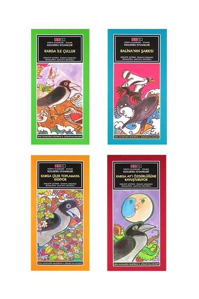 Bordo Siyah Yayınları Dünya Klasikleri-Efsane-Kızılderili Efsaneleri-4 Kitap
