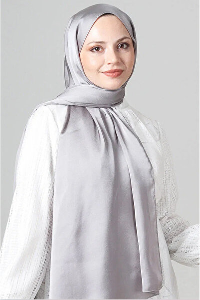 HAREM SCARF Como Saten Şal V-20
