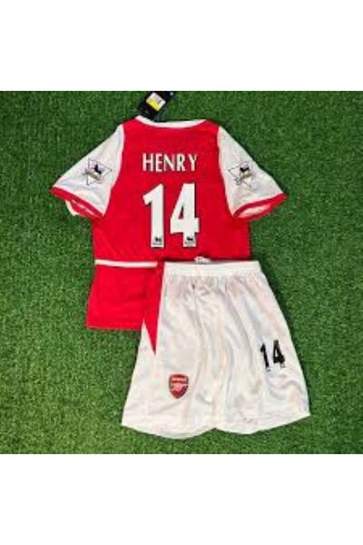 sonvadi Arsenal.İç Saha Henry 14 Numara Nostaji Çocuk Forması Çorap Bileklik ...
