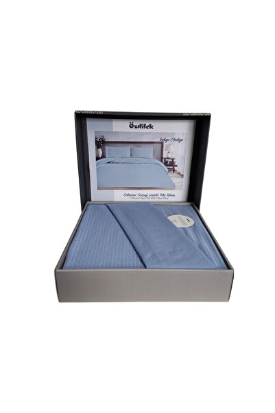 Özdilek Colourist Bamboo Single Pique Set - Elasticized Sheet