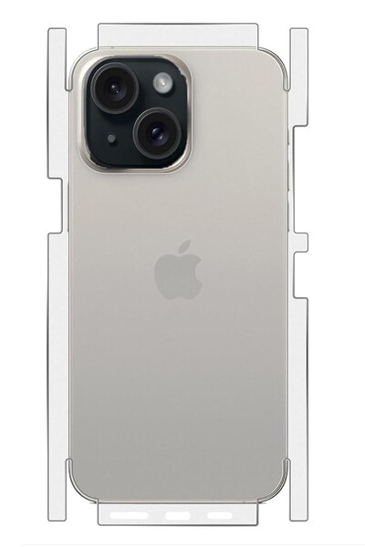 Ecr Mobile Iphone 16 Plus ile Uyumlu 360 Arka Kaplama