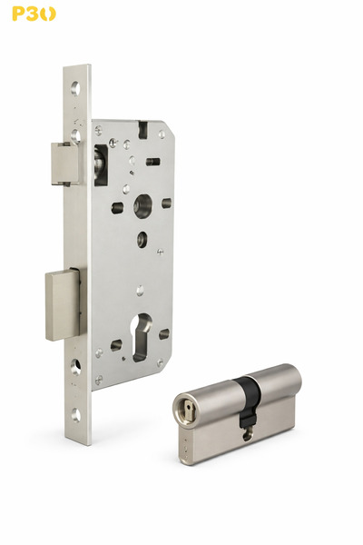 Yale Mortice Sash lock 85 mm Steel Satin Nickel