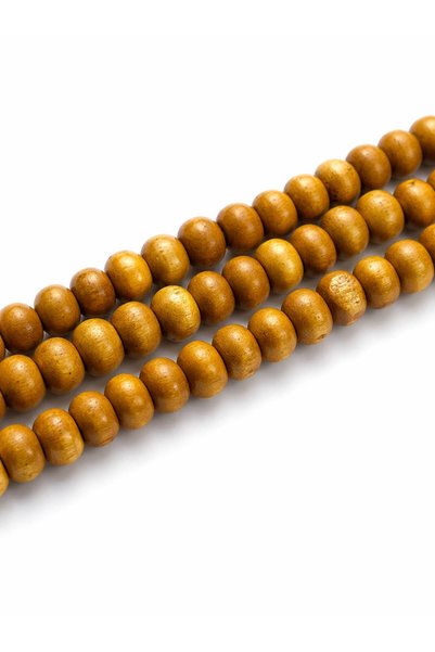 Deniz Elmasları Natural Wooden 99 Prayer Beads – Handmade Wooden Prayer Beads |   Lightweight, Stylish, and Classic Design