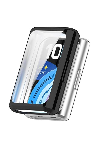 NANOSPACE حافظة حماية كاملة من السيليكون متوافقة مع Huawei Band 11 Pro