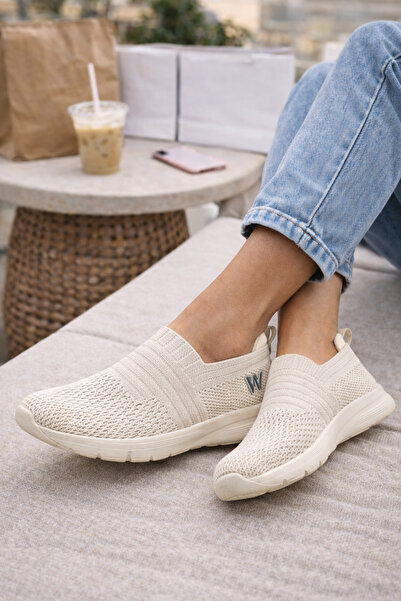 Babetty Γυναικεία καθημερινά πλεκτά αθλητικά παπούτσια χωρίς κορδόνια, άνετα,...