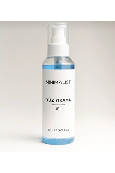 Minimalist yüz yıkama jeli